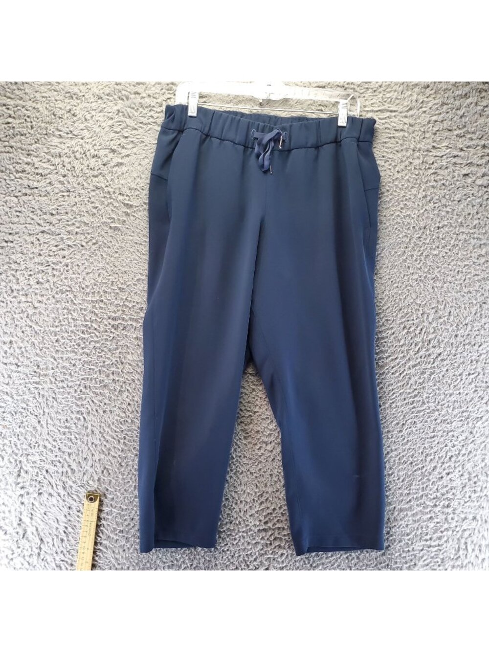 Lululemon Pants Womens Size 10 Blue Elastic Waistband Drawstring Lightweight Jog